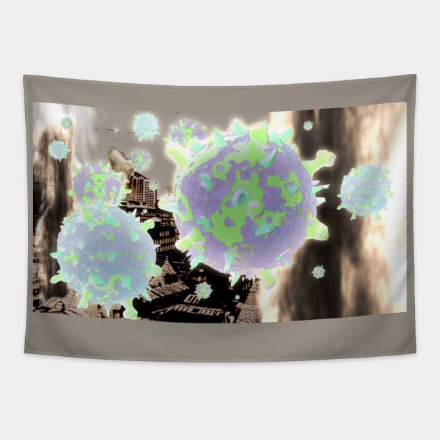 Spore cloud Tapestry by CGDimension