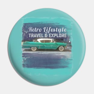 Retro Car Pin