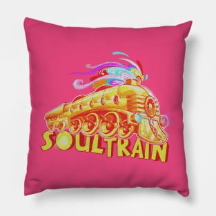 soul train vintage look Pillow