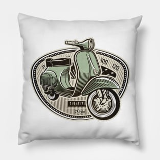 Classic Italian Smallframe scooter Pillow