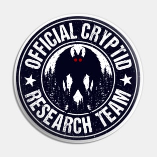 Cryptid Research Team Mothman Pin