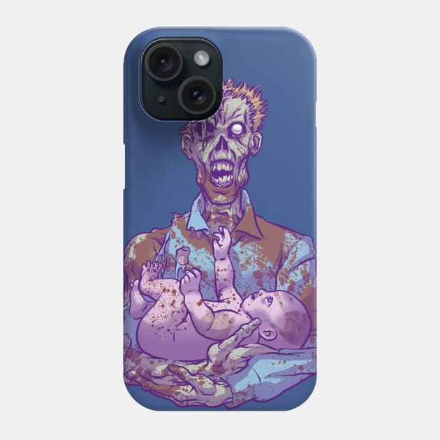 Zombie Love Phone Case by cs3ink