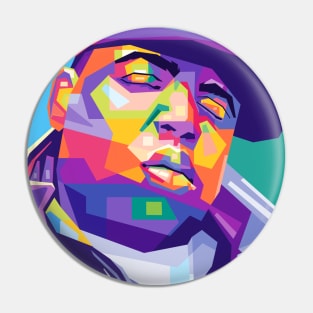 Big Rapper Wpap Pop Art Pin