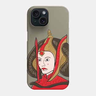 Padme in Weirdtural Reality Phone Case