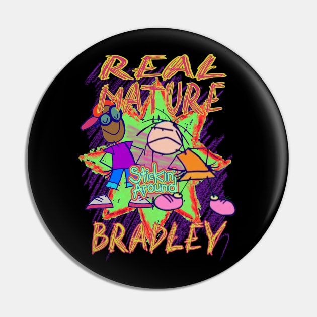 Real Mature Bradley Pin by The Dark Vestiary