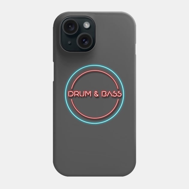 DRUM AND BASS Phone Case by KIMIDIGI