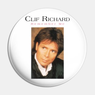 Cliff Richard Remember Me Album Cover Pin