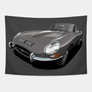 Jaguar e-type roadster Tapestry