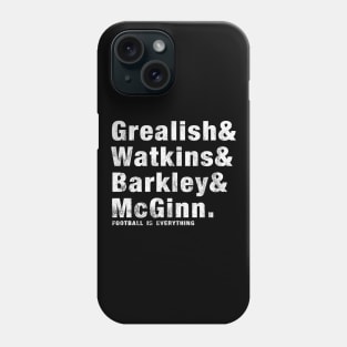 Football Is Everything - Grealish & Watkins & Barkley McGinn Phone Case