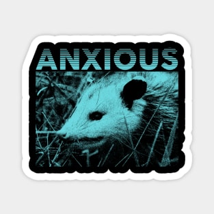 Anxious Opossum Magnet