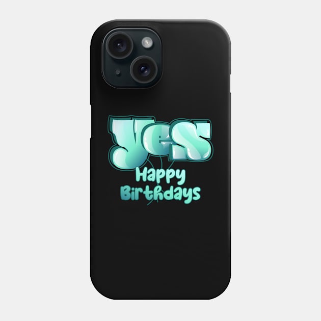 Yes Happy Birthdays Phone Case by vectorhelowpal