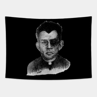 Punched Priest Tapestry