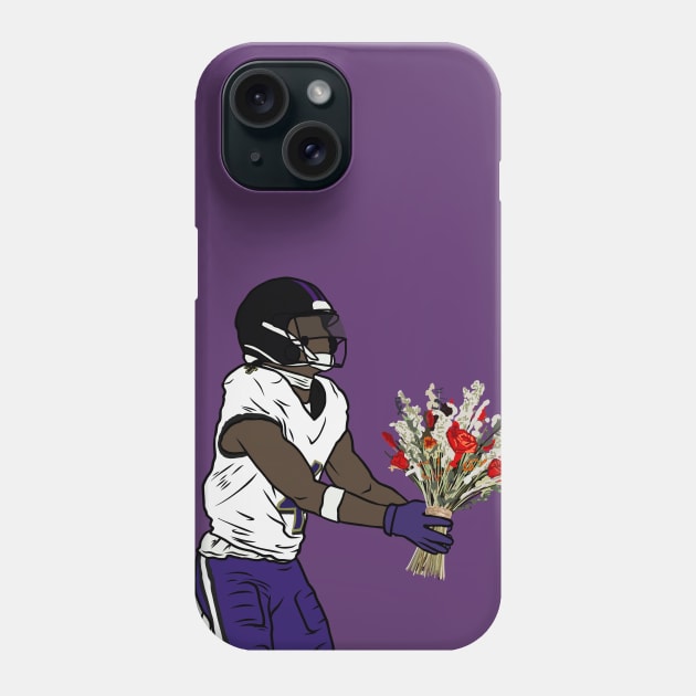 Zay Flowers Bouquet Celebration Phone Case by rattraptees