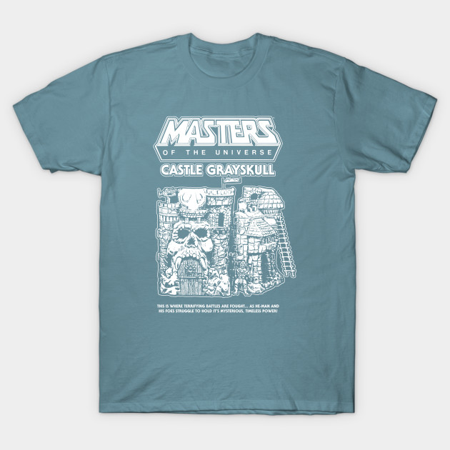 Disover Castle Grayskull Toy Artwork - Dark - Castle Grayskull - T-Shirt