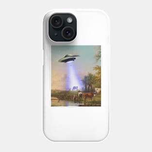 ALien ufo abduction Phone Case