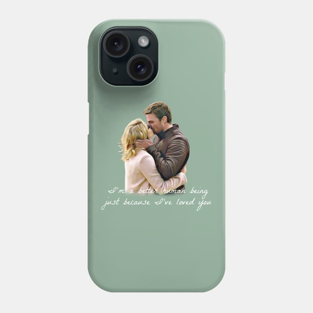 Olicity Wedding Vows - I'm A Better Human Being Just Because I've Loved You Phone Case by FangirlFuel