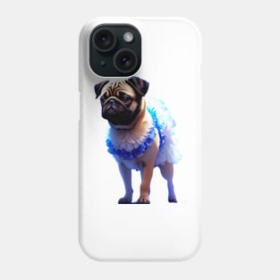 The Pug Prima Ballerina Phone Case