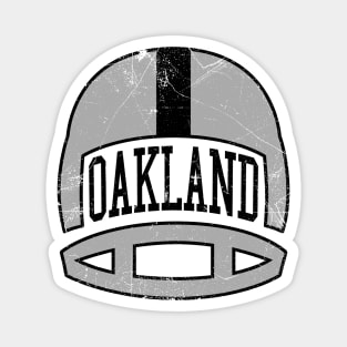 Oakland Retro Helmet - White Magnet