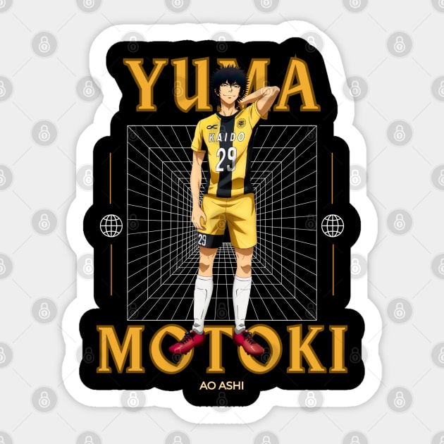 Yuma Motoki - Ao Ashi - Sticker