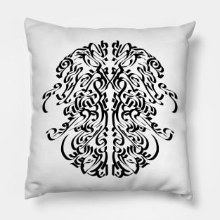 Gothic alphabets Pillow