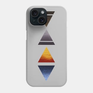 Earth, Wind, Fire, Water 4 Elements Phone Case