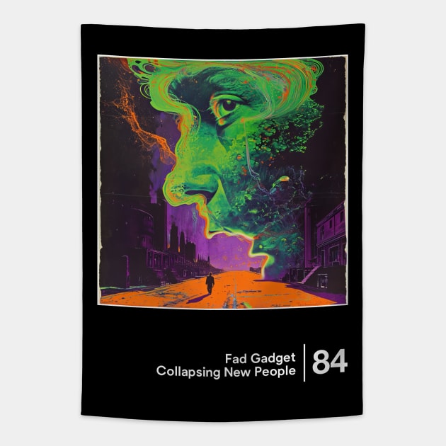 Fad Gadget / Minimal Style Graphic Artwork Design Tapestry by saudade