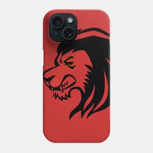 lion furious Phone Case