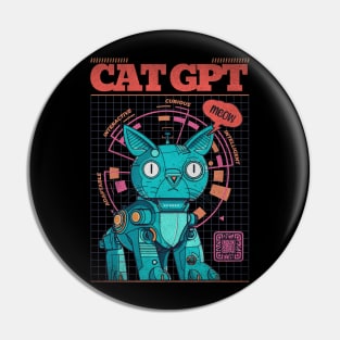 Cat GPT Pin