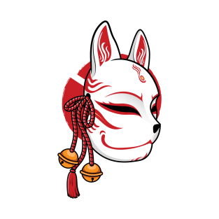 Japanese kitsune mask T-Shirt