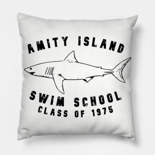 Amity Island Swim School Pillow