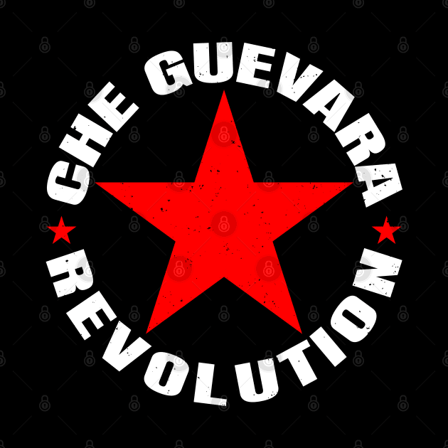 Che Guevara Rebel Cuban Guerrilla Revolution T-Shirt by HiDearPrint