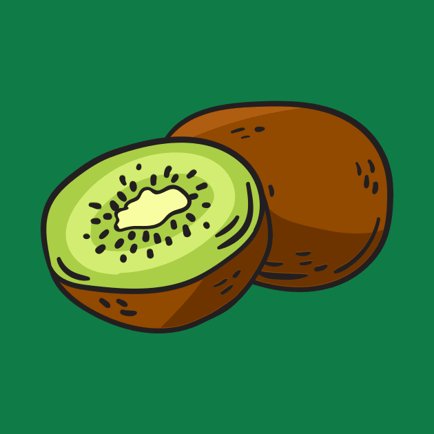 Fun Kiwi Illustration by SLAG_Creative