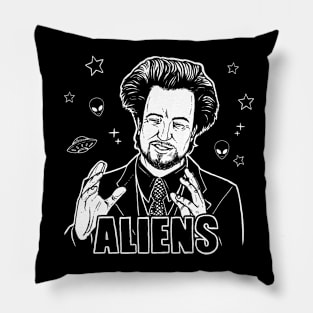 The Aliens Guy (Giorgio Tsoukalos) Pillow