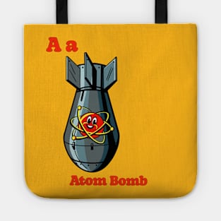 A is for ATOM BOMB Tote