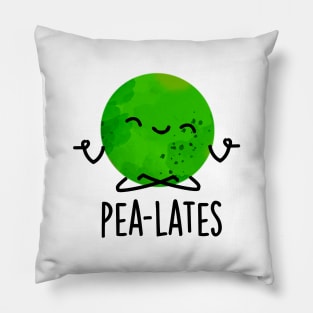 Pea-lates Cute Pilates Pea Pun Pillow