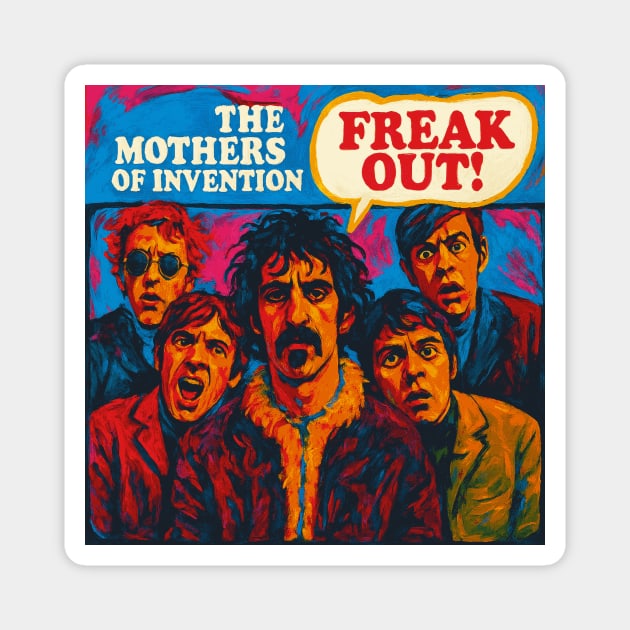 Freak Out! – The Mothers of Invention Album Cover Art Reimagined