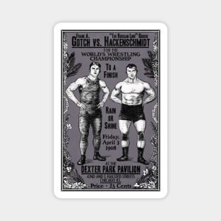 Gotch vs. Hackenschmidt Magnet