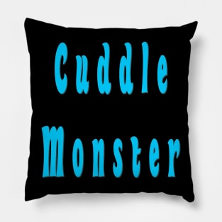 cuddle monster Pillow