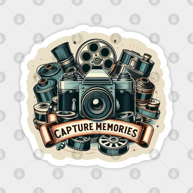 Capture Memories Magnet by MakerMind8.2