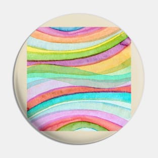 Awesome Watercolor Abstract Art Pin