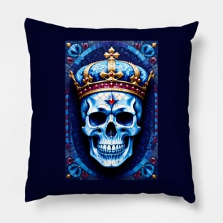 CROWN SKULL HOME DECOR Pillow