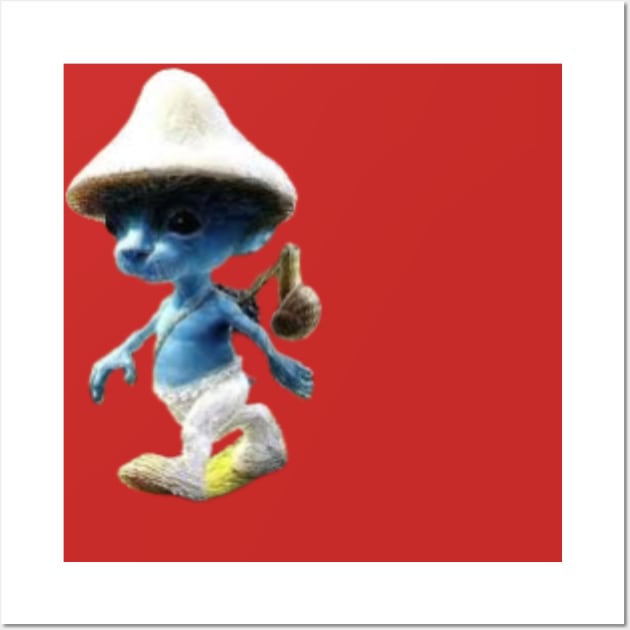 I told ai to make smurf cat movie poster and uhhhh : r/memes