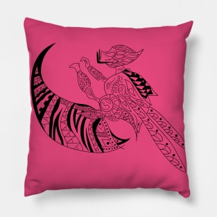 a killing bee in hornet kaiju style Pillow