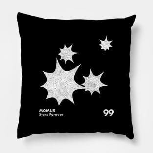 Momus / Stars Forever / Minimal Graphic Design Pillow