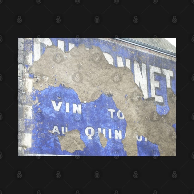 French painted advertising sign by Jonesyinc