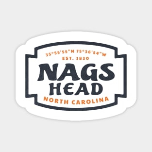 Nags Head, NC Summer Vacation Beach Trip Magnet