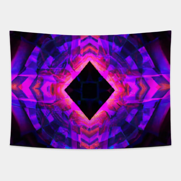 Dark Diamond Tapestry by EggheadK8