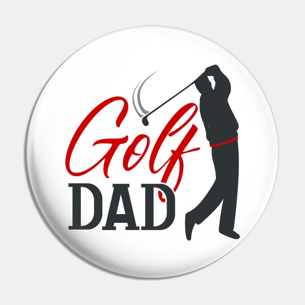 Golf Dad Pin by Fox1999