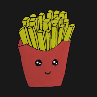 Hand drawn french fries love food T-Shirt