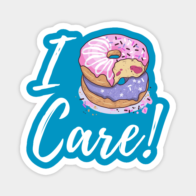 I Donut Care Magnet by Marouk